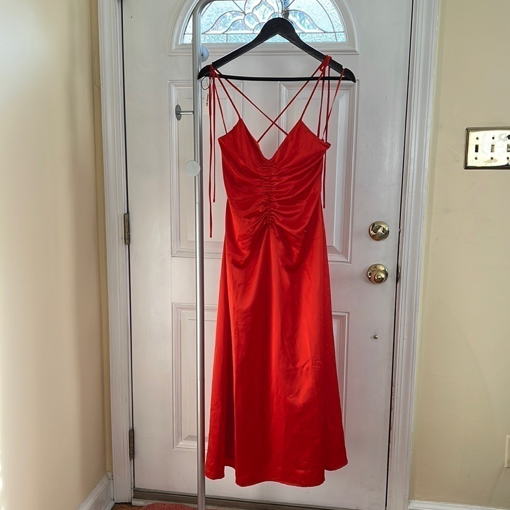 Jason Wu orange dress